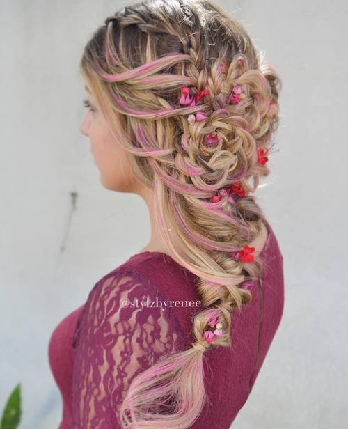 Boho frizure