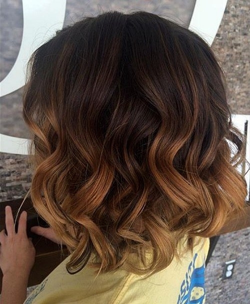 Balayage kratke frizure