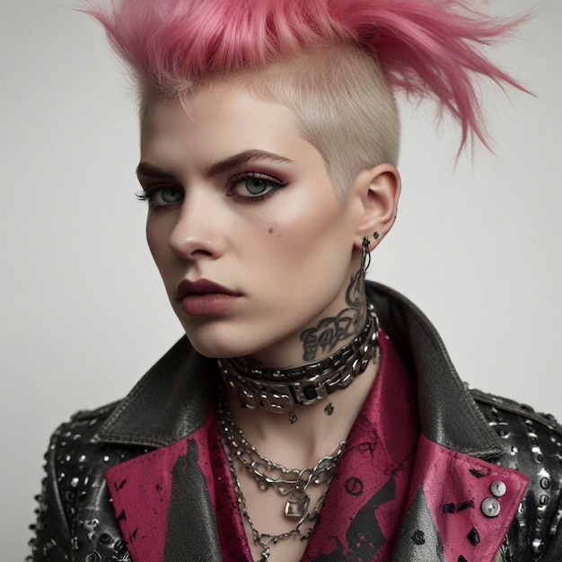 Punk roza kosa